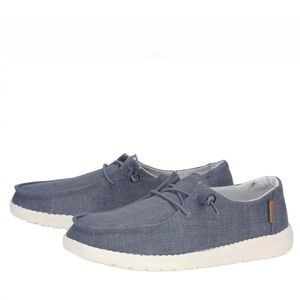 Hey Dudes shoes - chambray - size 9 - worn once!!
